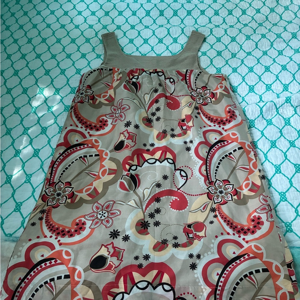 Halogen Multicolor Patterned Tank Top